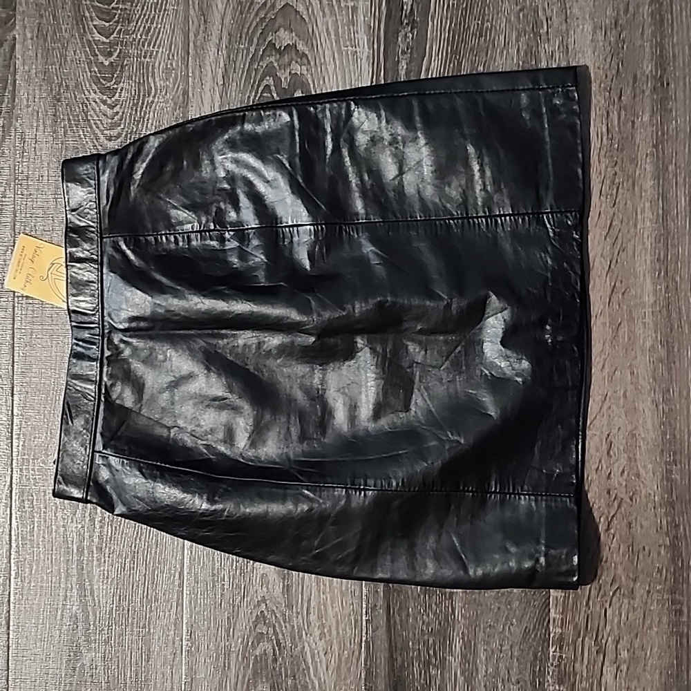 🦇 Wilsons Black Leather Mini Skirt 🦇